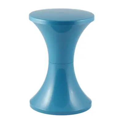 Stamp Edition - Tabouret Tabouret Tam Tam - Bleu - Polypropylène opaque - Designer Henry Massonn