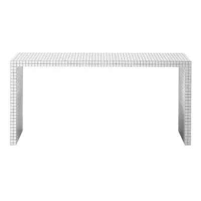 Zanotta - Console Quaderna - Blanc - Plastique lamifié - Designer Superstudio