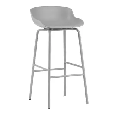 Normann Copenhagen - Tabouret de bar Hyg - Gris - Polypropylène - Designer Simon Legald