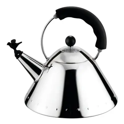 Alessi - Bouilloire Oisillon - Noir - Résine thermoplastique - Designer Michael Graves