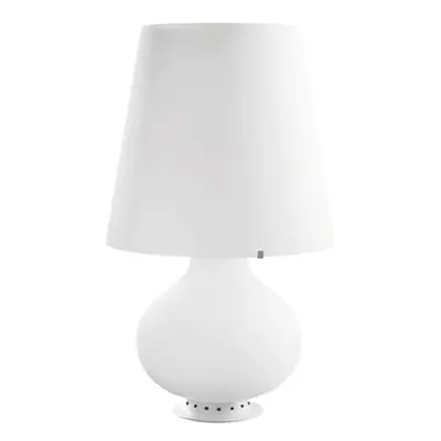 Fontana Arte - Lampe de table Fontana - Blanc - Verre soufflé - Designer Max Ingrand