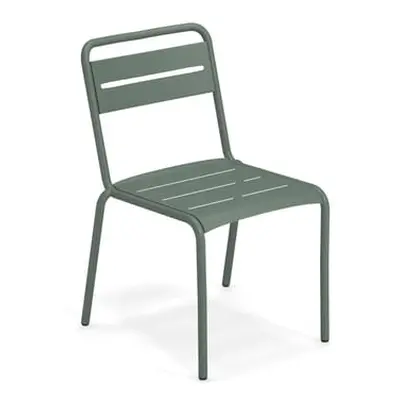 Emu - Chaise empilable Star - Vert - Aluminium