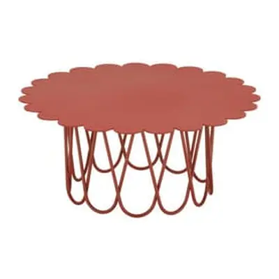 Vitra - Table basse Flower - Rouge - Acier laqué époxy - Designer Alexander Girard