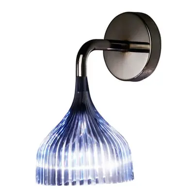 Kartell - Applique E - Bleu - Polycarbonate 2.0 - Designer Ferruccio Laviani