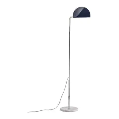 DCW éditions - Lampadaire Mezzaluna - Bleu - Marbre - Designer Bruno Gecchelin