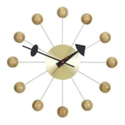 Vitra - Horloge murale Nelson Clock - Bois naturel - Cerisier naturel - Designer George Nelson