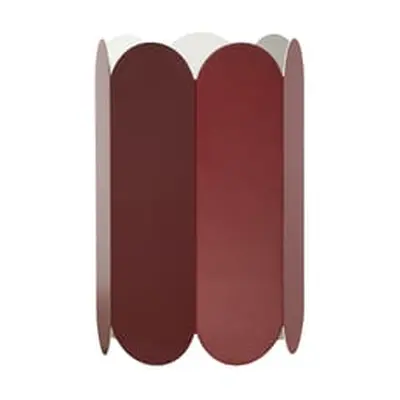 Hay - Abat-jour Arcs - Rouge - Acier - Designer Muller Van Severen