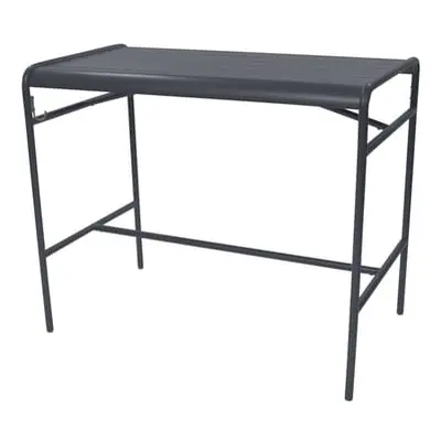 Fermob - Table haute Luxembourg - Noir - Aluminium - Designer Frédéric Sofia