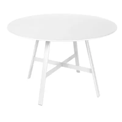 Fermob - Table ronde So'O - Blanc - Acier - Designer Studio Fermob