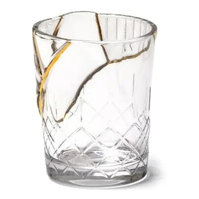 Seletti - Verre Kintsugi - Transparent - Or fin - Designer Marcantonio