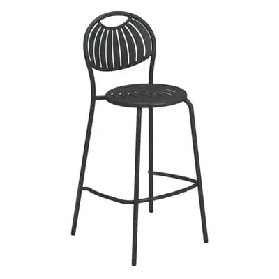 Emu - Tabouret de bar Coupole - Métal - Acier verni - Designer Emu Studio