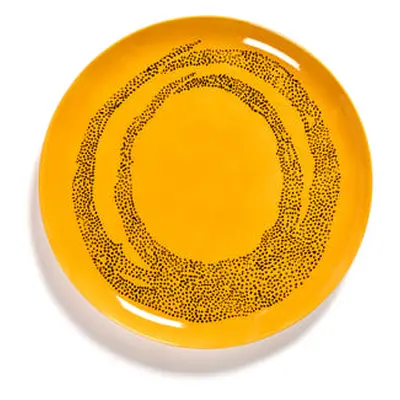 Serax - Assiette Feast - Jaune - Grès émaillé - Designer Ivo Bisignano