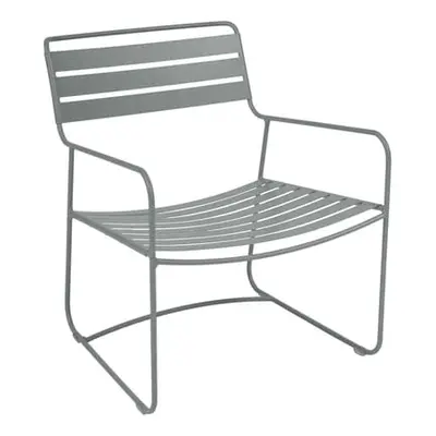 Fermob - Fauteuil bas Surprising - Gris - Acier - Designer Harald Guggenbichler