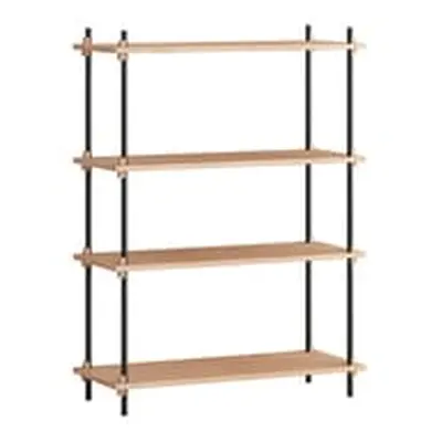 MOEBE - Etagère Shelving System - Bois naturel - MDF placage chêne