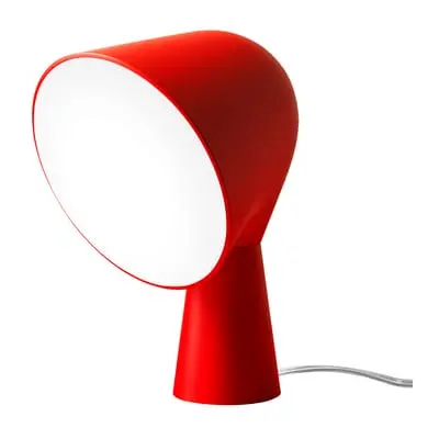 Foscarini - Lampe de table Binic - Rouge - ABS - Designer Ionna Vautrin