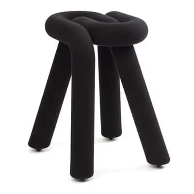 Moustache - Tabouret rembourré Bold - Noir - Mousse polyuréthane - Designer Big Game