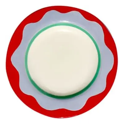 LAETITIA ROUGET - Assiette à dessert Vaisselle - Rouge - Grès - Designer Laëtitia Rouget