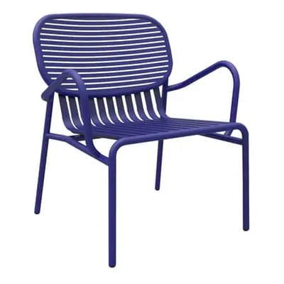 Petite Friture - Fauteuil bas Week-end - Bleu - Aluminium thermolaqué époxy - Designer Studio Br