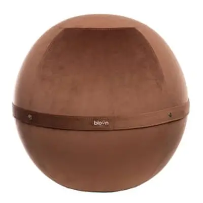 BLOON PARIS - Pouf Ballon - Marron - Velours - Designer Kévin Rayess