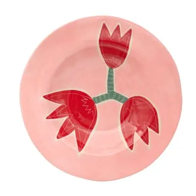 LAETITIA ROUGET - Assiette Vaisselle - Rouge - Grès - Designer Laëtitia Rouget