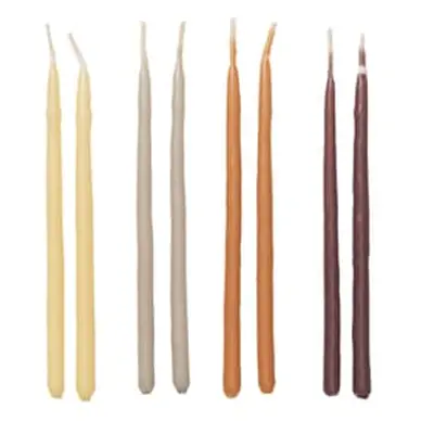 Ferm Living - Bougie d'anniversaire Bougeoirs - Multicolore - Paraffine - Designer Trine Anderse