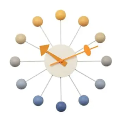 Vitra - Horloge murale Nelson Clock - Multicolore - Bois peint - Designer George Nelson