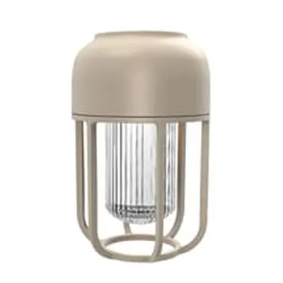 Houe - Lampe solaire d'extérieur LIGHT N°1 - Beige - Plastique recyclé - Designer Henrik Pederse