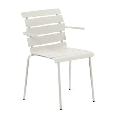 Valerie objects - Fauteuil empilable Outdoor - Blanc - Aluminium thermolaqué - Designer Maarten 