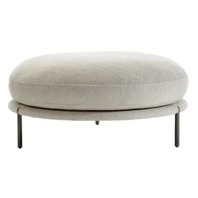 Zanotta - Pouf Noah - Beige - Plumes - Designer Damian Williamson