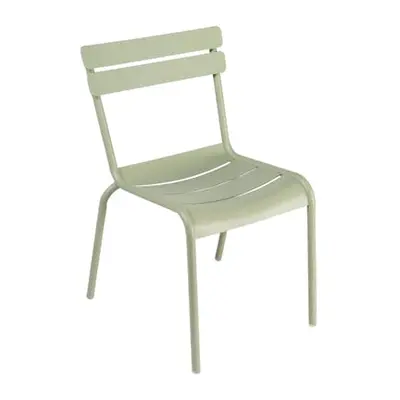 Fermob - Chaise empilable Luxembourg - Vert - Aluminium laqué - Designer Frédéric Sofia