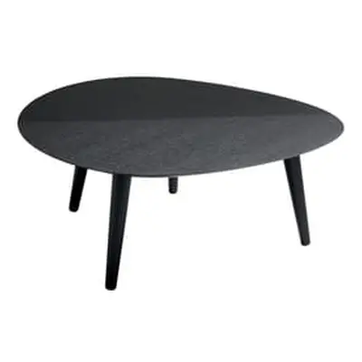 Zanotta - Table basse Tweed Mini - Noir - Bois plaqué rouvre verni - Designer Studio Garcia Cumi