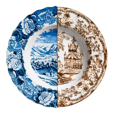 Seletti - Assiette creuse Hybrid - Multicolore - Porcelaine - Designer Studio CTRLZAK