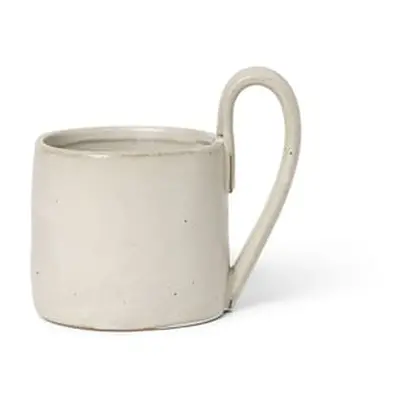 Ferm Living - Mug Flow - Blanc - Porcelaine émaillée