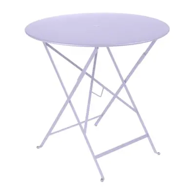 Fermob - Table ronde Bistro - Violet - Acier laqué - Designer Studio Fermob