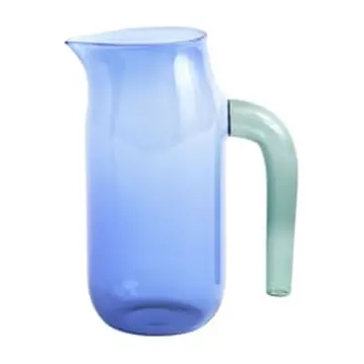 Hay - Carafe Jug - Bleu - Verre borosilicaté - Designer Jochen Holz