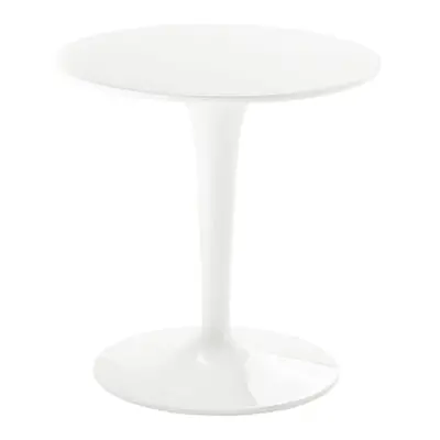 Kartell - Table d'appoint Tip Top - Blanc - PMMA - Designer Philippe STARCK with Eugeni QUITLLET