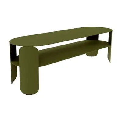 Fermob - Table basse Bebop - Vert - Aluminium - Designer Tristan Lohner