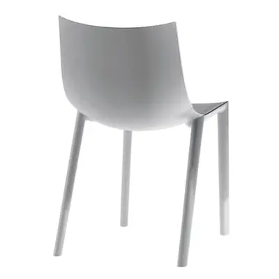 Driade - Chaise empilable - Gris - Polypropylène - Designer Philippe Starck