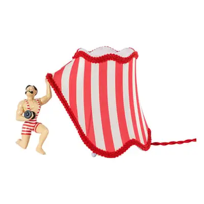 Seletti - Lampe de table Circus - Rouge - Tissu polyester - Designer Uto Balmoral