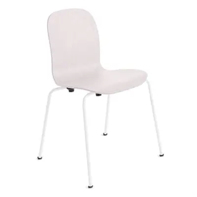 Cappellini - Chaise empilable Tate - Blanc - Contreplaqué de hêtre teinté - Designer Jasper Morr