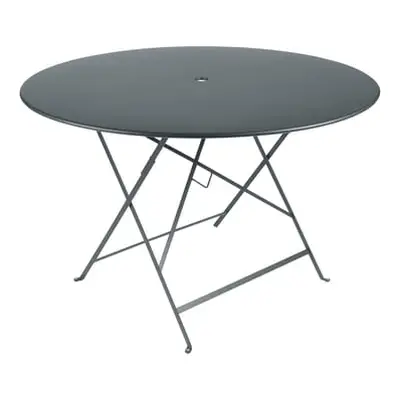 Fermob - Table ronde Bistro - Gris - Acier peint