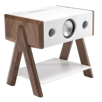 La Boîte Concept - Enceinte Bluetooth Enceinte - Bois naturel - Corian - Designer Samuel Accoceb