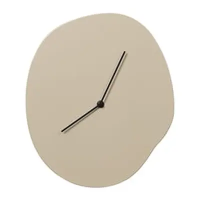 Ferm Living - Horloge murale Melt - Beige - MDF