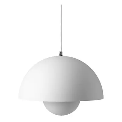 &tradition - Suspension FlowerPot - Blanc - Aluminium laqué - Designer Verner Panton