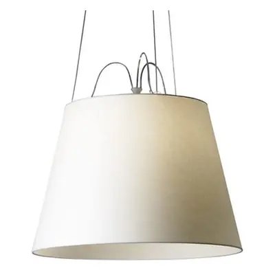 Artemide - Suspension Tolomeo Mega - Beige - Papier parchemin - Designer Michele de Lucchi