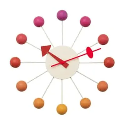 Vitra - Horloge murale Nelson Clock - Multicolore - Bois peint - Designer George Nelson