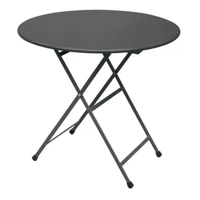 Emu - Table ronde Arc en Ciel - Gris - Acier inoxydable verni