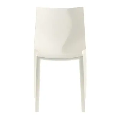 Driade - Chaise empilable - Blanc - Polypropylène - Designer Philippe Starck