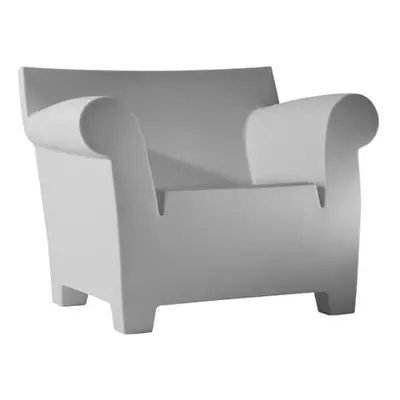 Kartell - Fauteuil Bubble Club - Gris - Polypropylène - Designer Philippe Starck