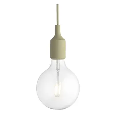 Muuto - Suspension E27 - Beige - Silicone - Designer Mattias Stahlbom